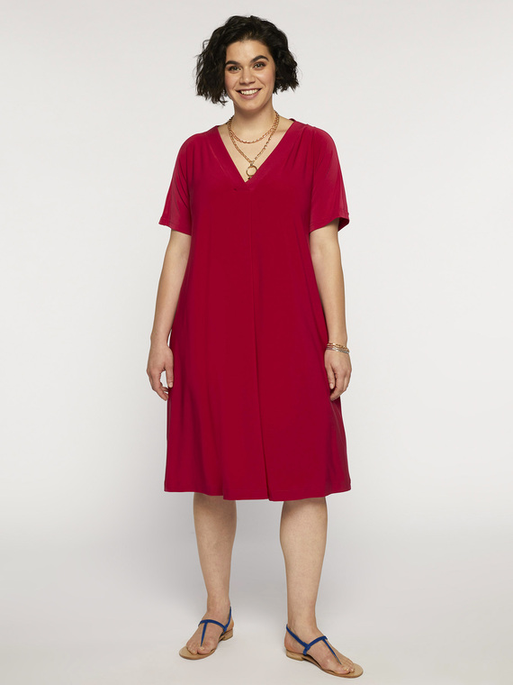 Fiorella Rubino Vestito in jersey con scollo a V Donna