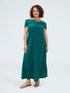 Langes Chill Off-Shoulder-Kleid aus Jersey image number 0