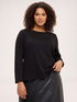 Cotton T-shirt with lace detail image number 0
