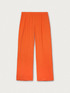 Flowing viscose straight-leg trousers image number 3