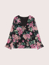 Blouse &agrave; imprim&eacute; fleuri image number 4