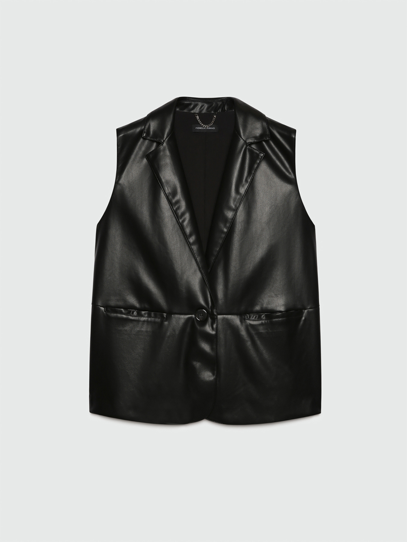 Dual-fabric waistcoat image number 6