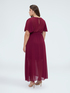 DREAM Kleid aus Georgette mit V-Ausschnitt image number 1