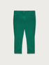 Capri trousers with embroidered hem image number 3