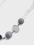 Halskette mit runden Anhängern und Perlen image number 2