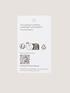 Two-tone viscose T-shirt with print image number 6