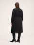 Vestito lungo chemisier pliss&eacute; in georgette image number 1