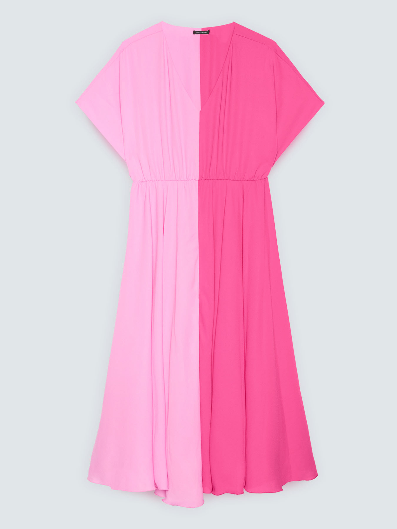 Langes Color-Block-Kleid image number 5
