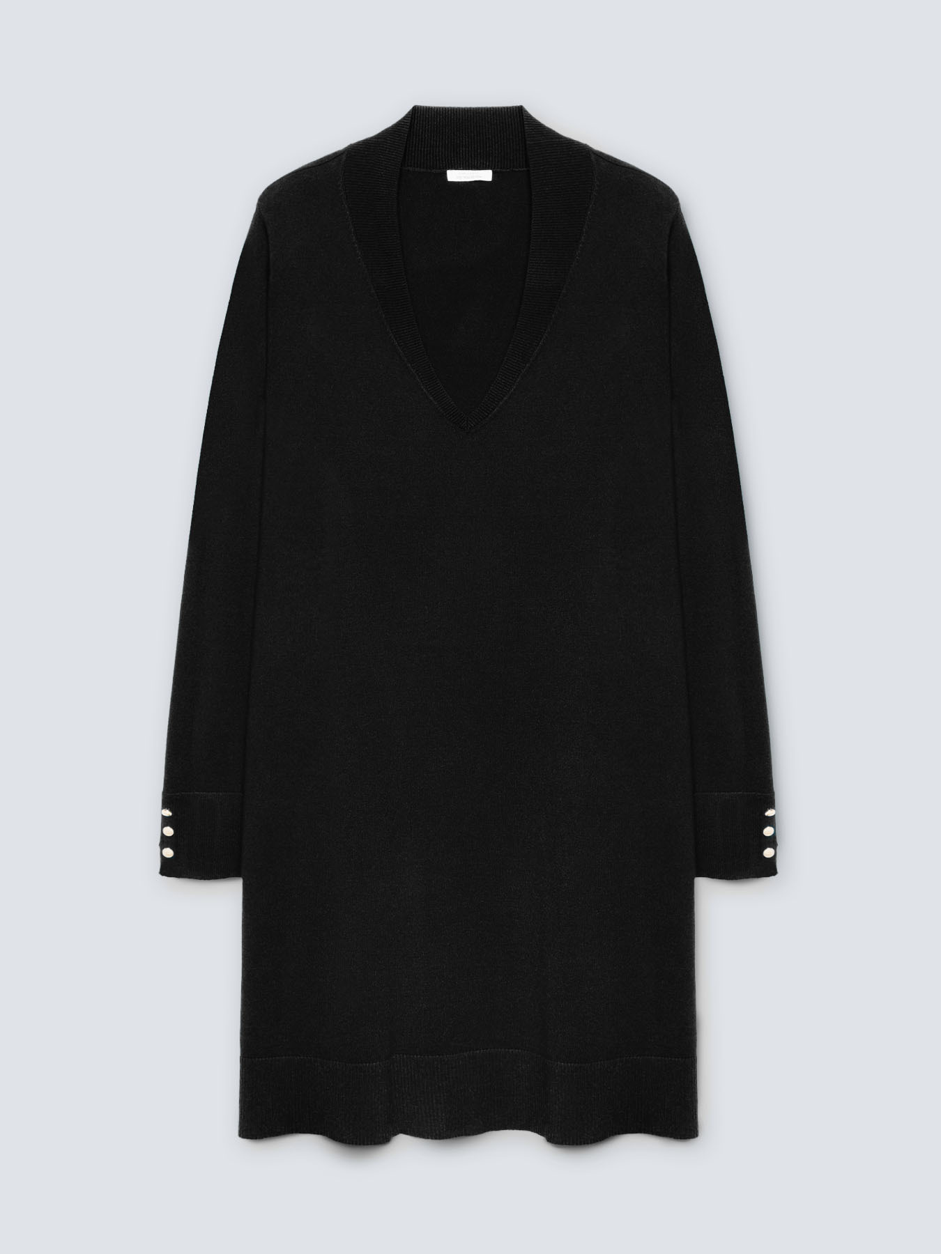 Maglia a mini abito con scollo a V image number 4