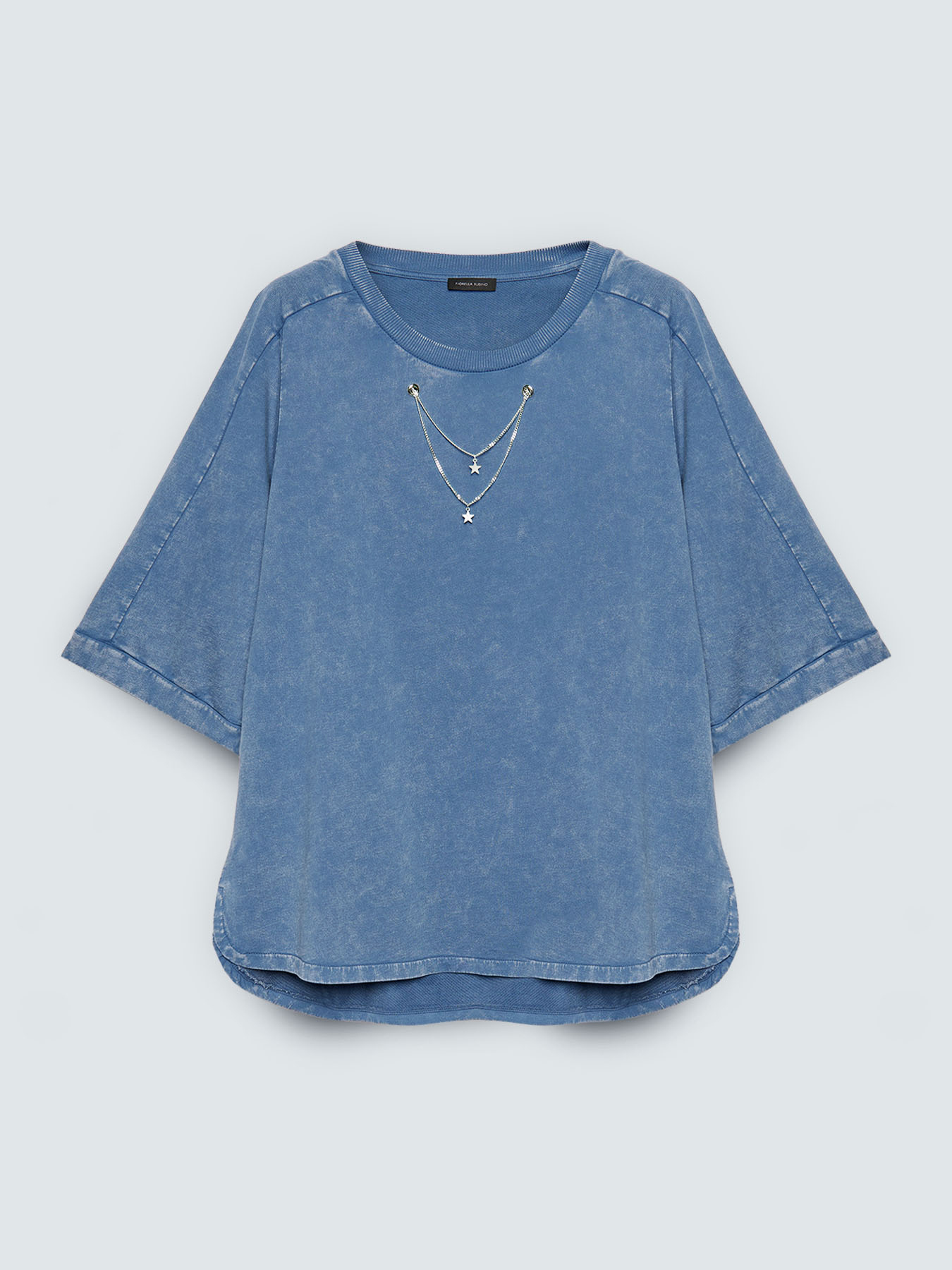 Sweat-shirt avec cha&icirc;nettes d&eacute;coratives image number 4