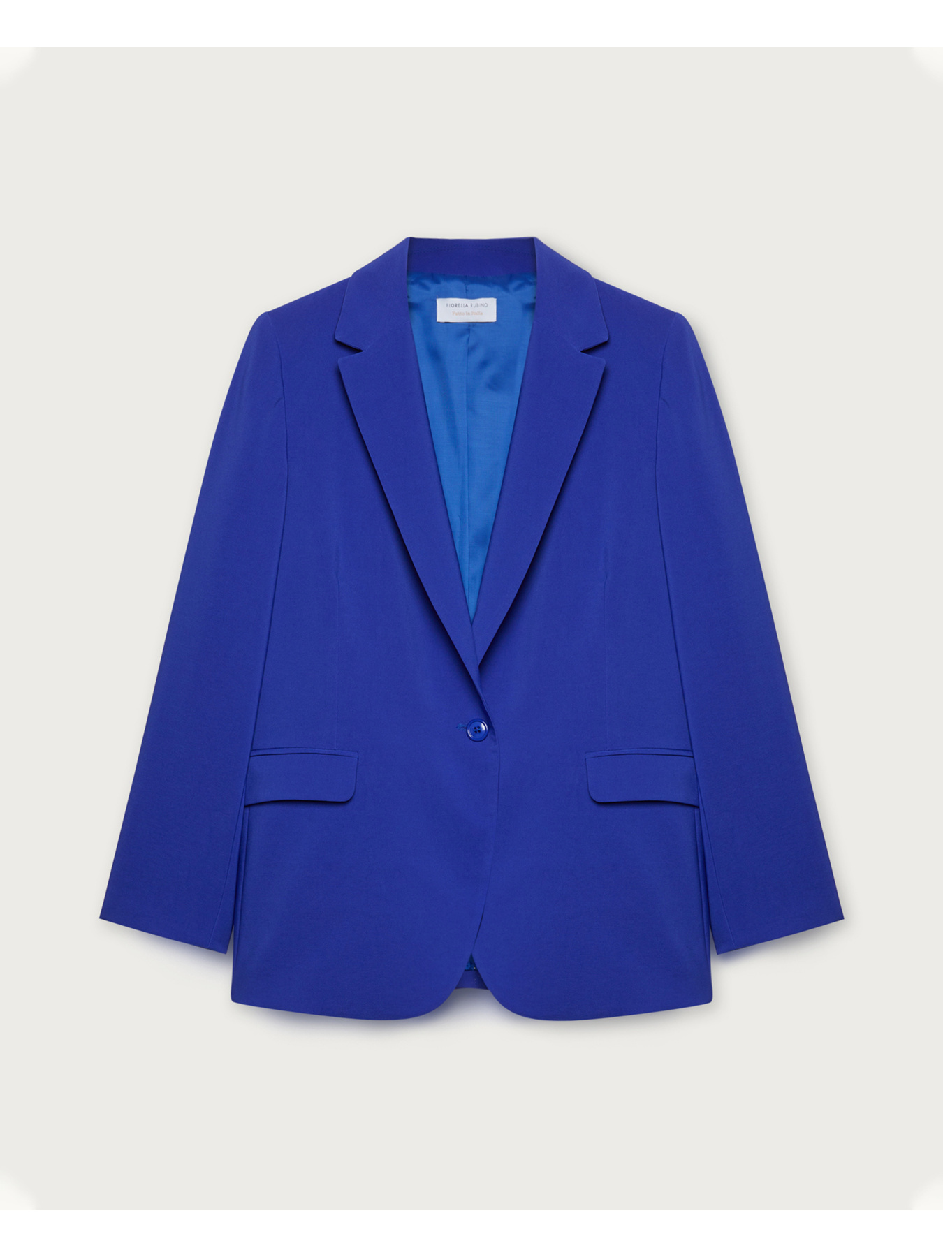 Technical fabric blazer jacket image number 4