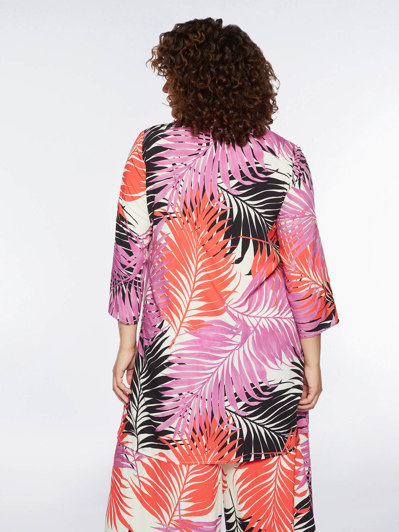 Foliage print chemisier image number 1