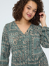 SMILE dress with paisley print image number 3