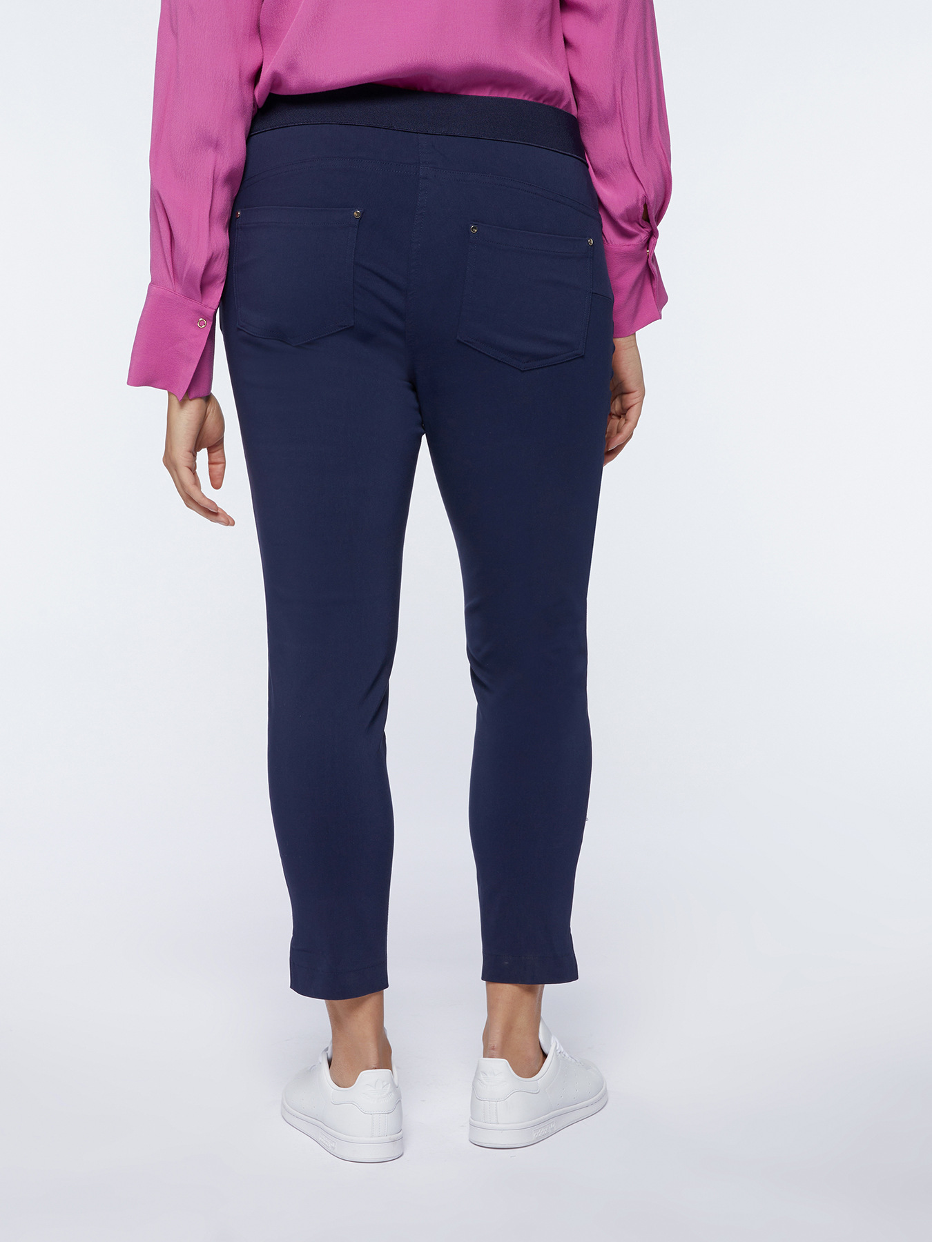 Pantalon skinny avec fermeture &eacute;clair et bouton image number 1