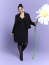 Blazer cropped in tessuto stretch image number 0