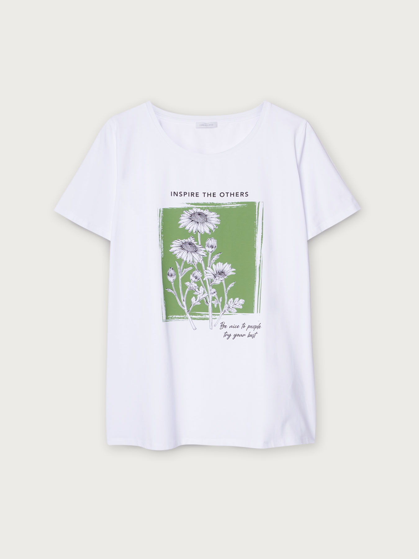 T-shirt in cotone con stampa image number 3