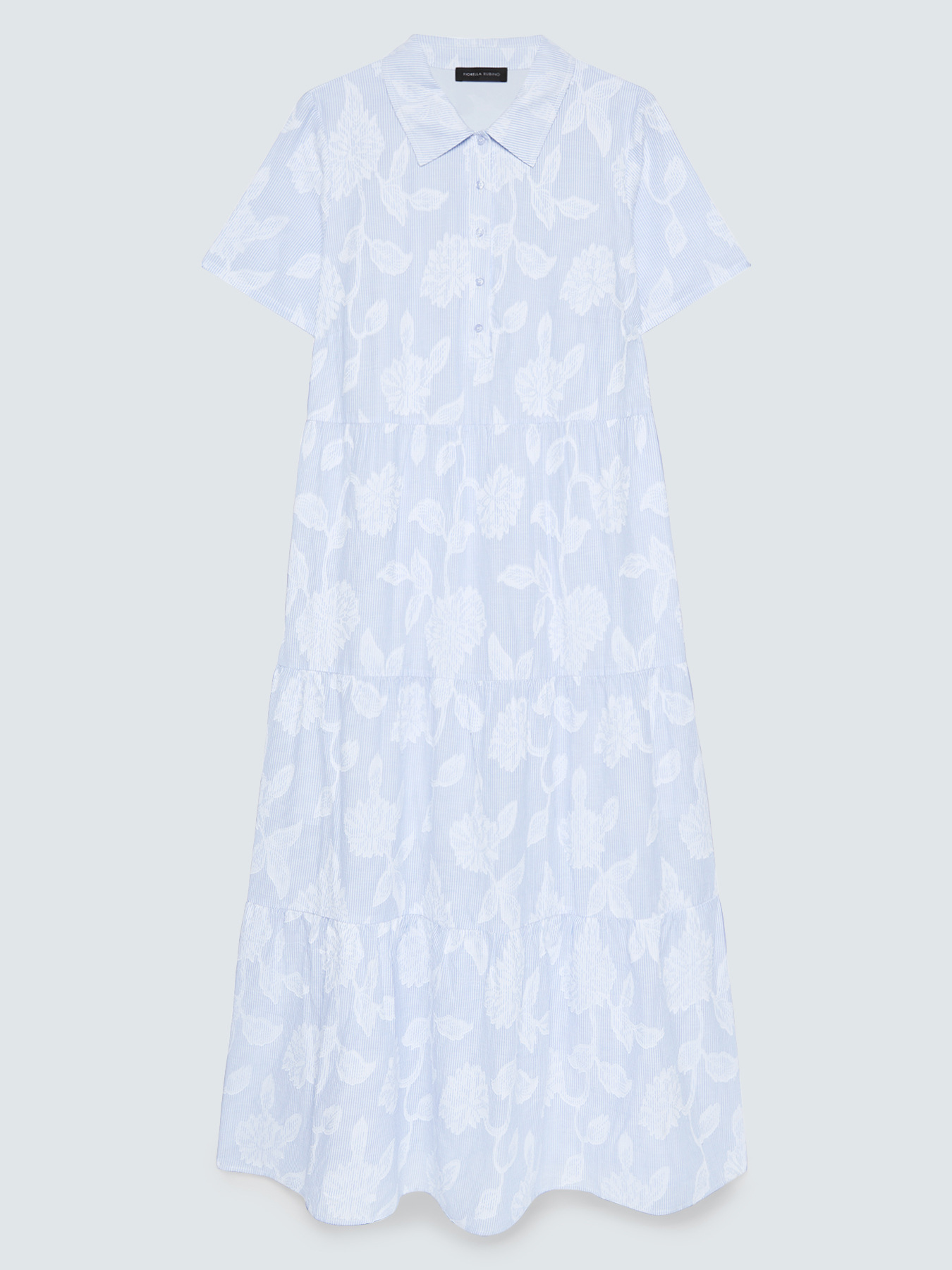 Vestito Smile in cotone jacquard image number 4