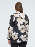 Floral print satin shirt image number 1