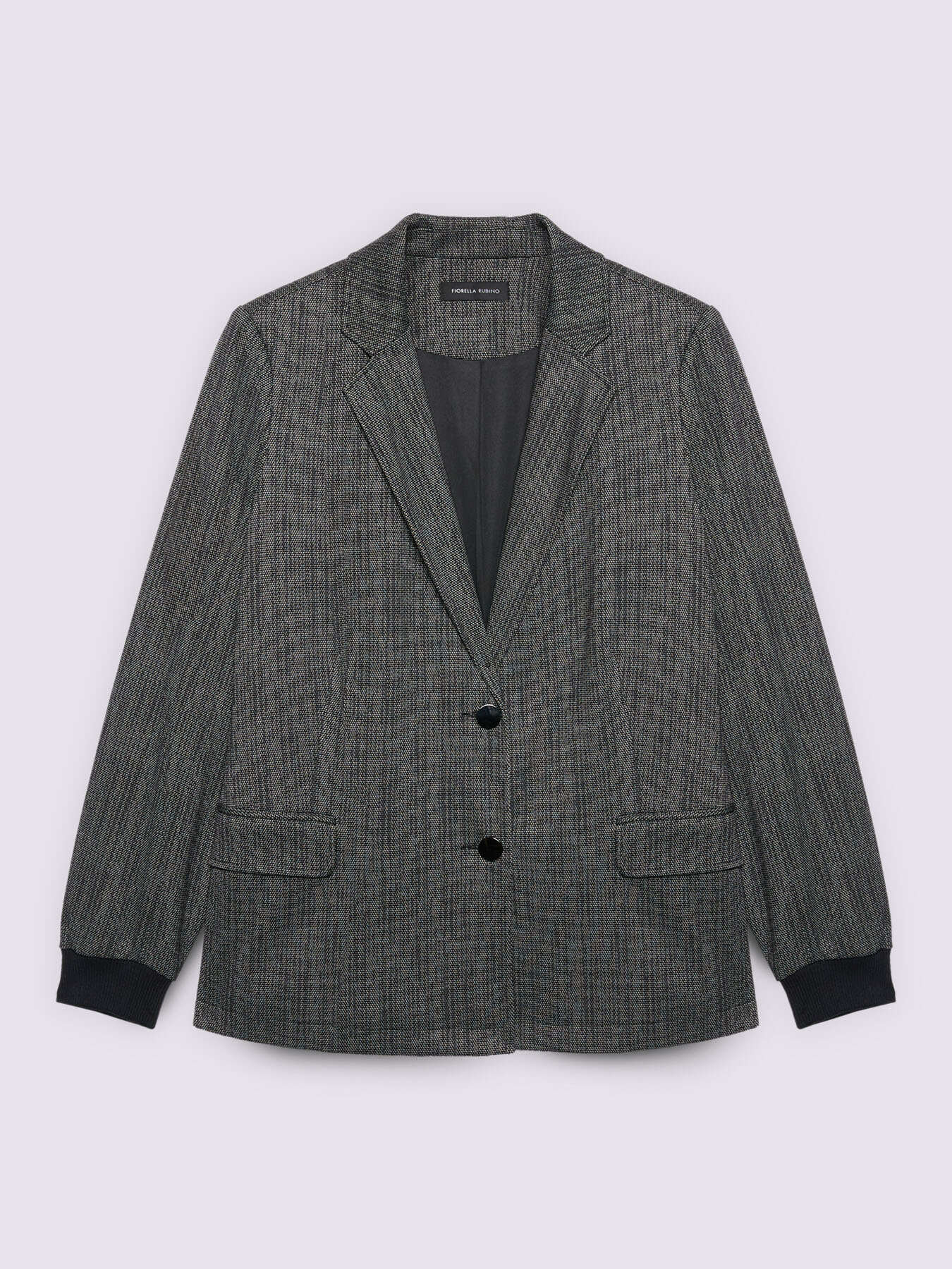 Blazer with contrast cuffs image number 5
