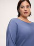 Viscose blend ribbed knitwear image number 3
