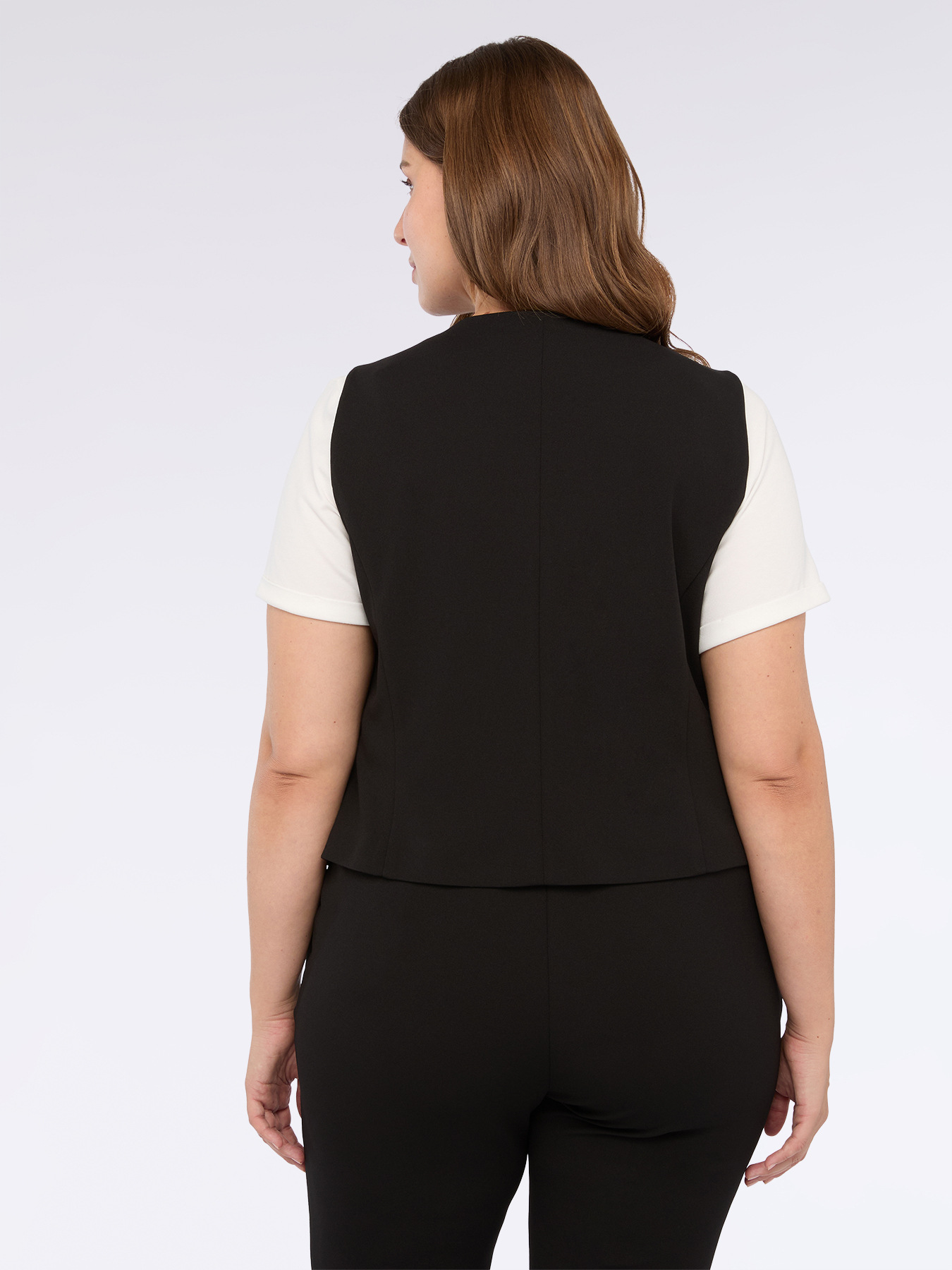 Gilet in tessuto stretch image number 1