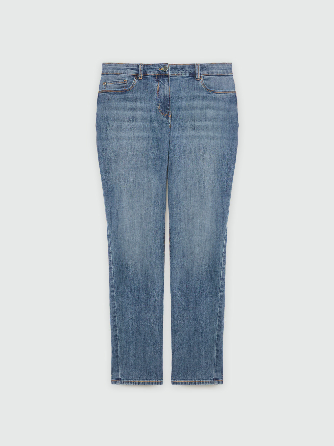 Skinny-Jeans helle Waschung image number 4
