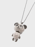 Collana lunga con panda image number 1