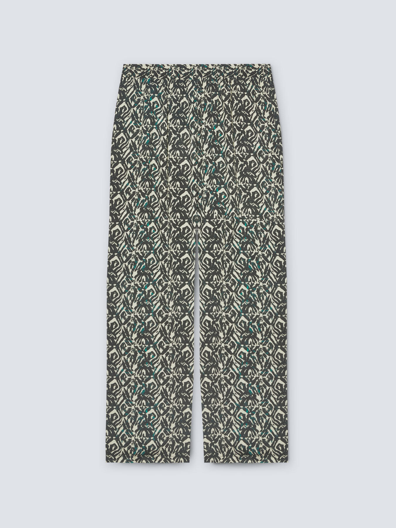 Loose printed trousers image number 2