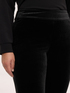 Flared velvet trousers image number 3
