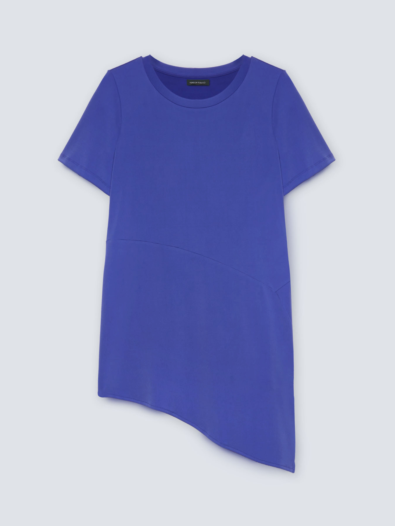 T-shirt con orlo asimmetrico image number 4