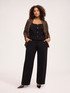 Animal print Milano stitch blazer image number 2