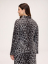 Heavy knit turtleneck with print image number 1