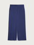 Satin wide-leg trousers image number 3