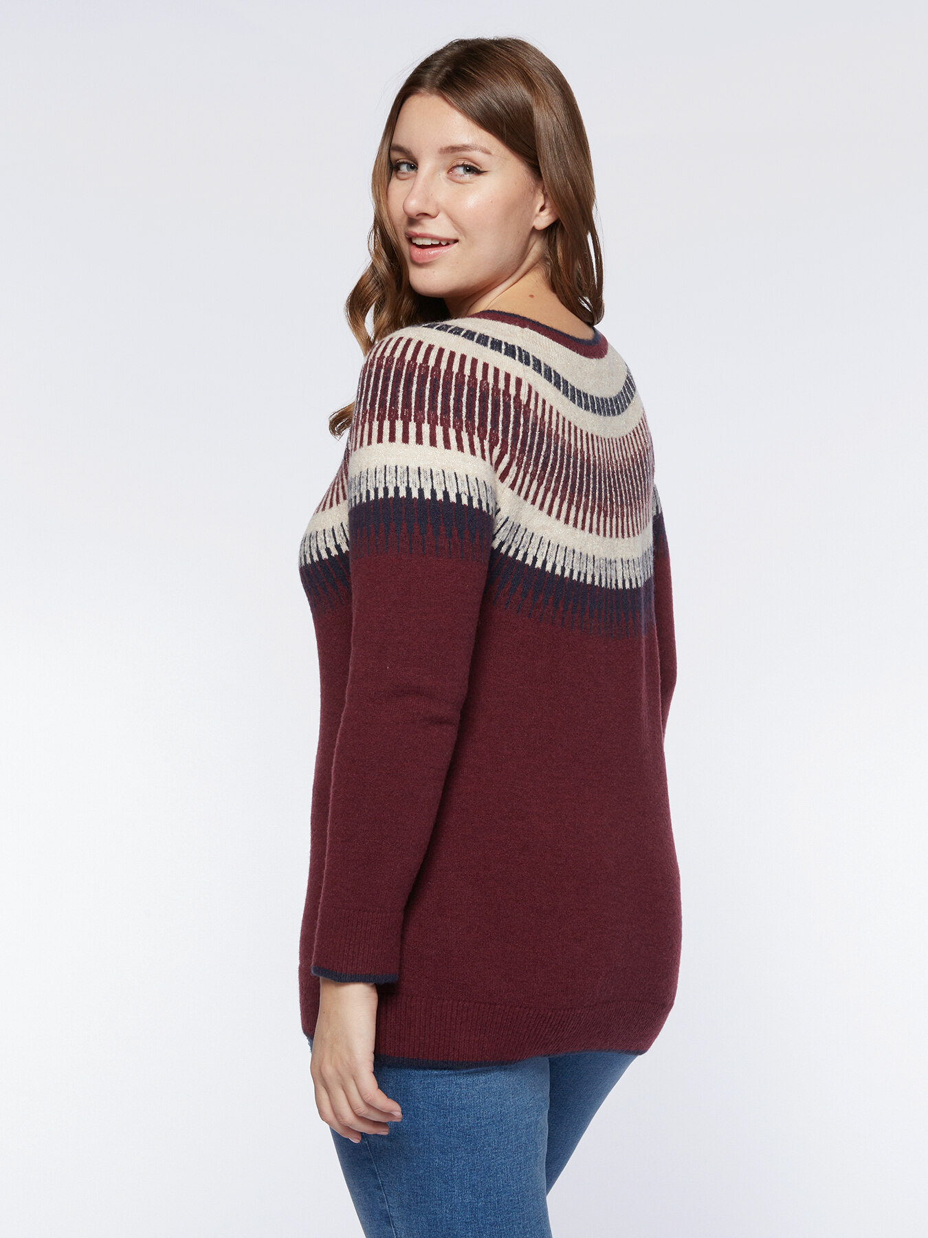 Pull jacquard fair isle image number 1