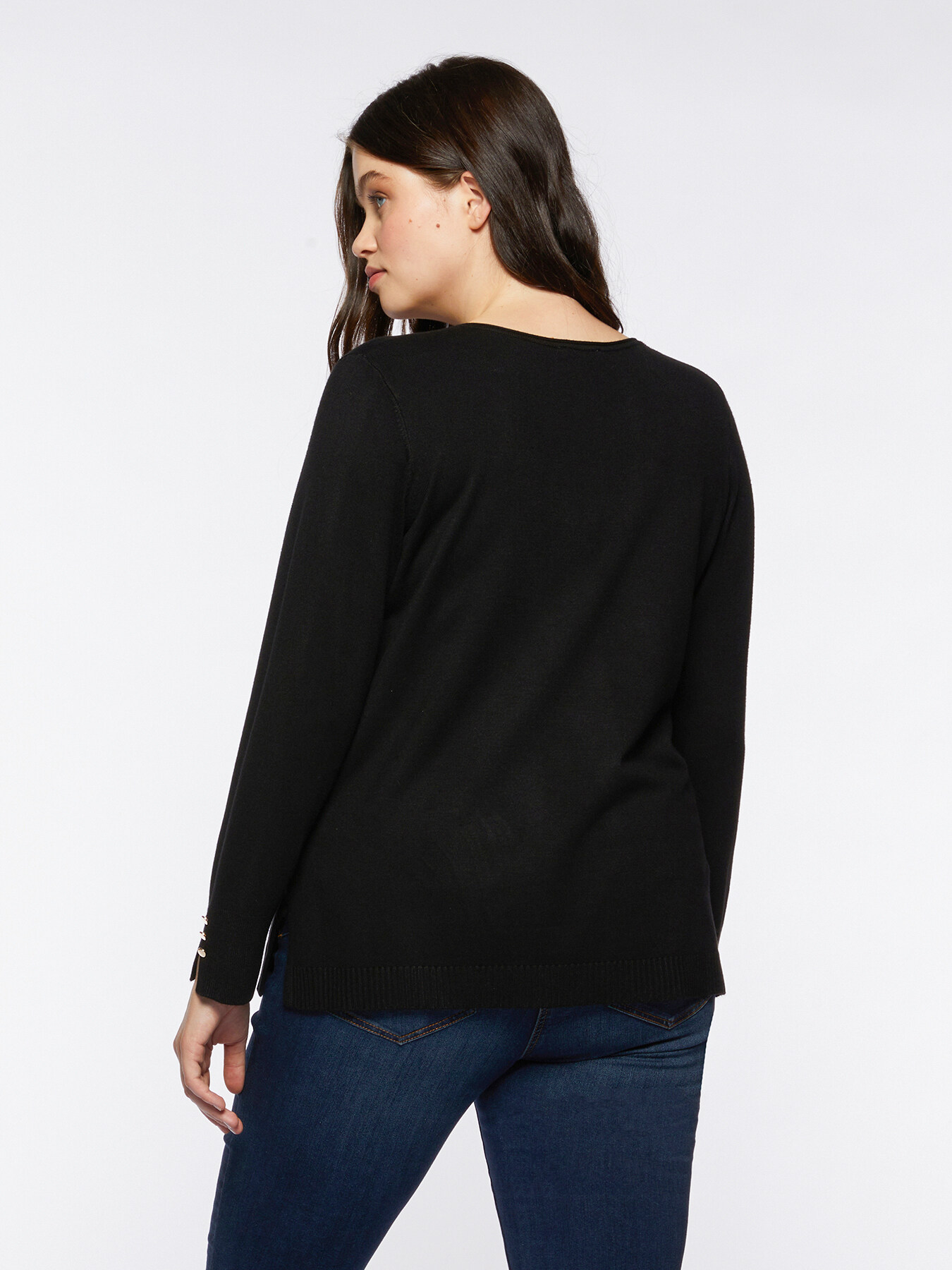 Pullover mit V-Ausschnitt image number 1