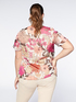 Floral crepon blouse image number 1