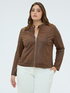 Chaqueta biker soft touch image number 0