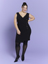 Sheath dress with jewel buttons - GLAM image number 1