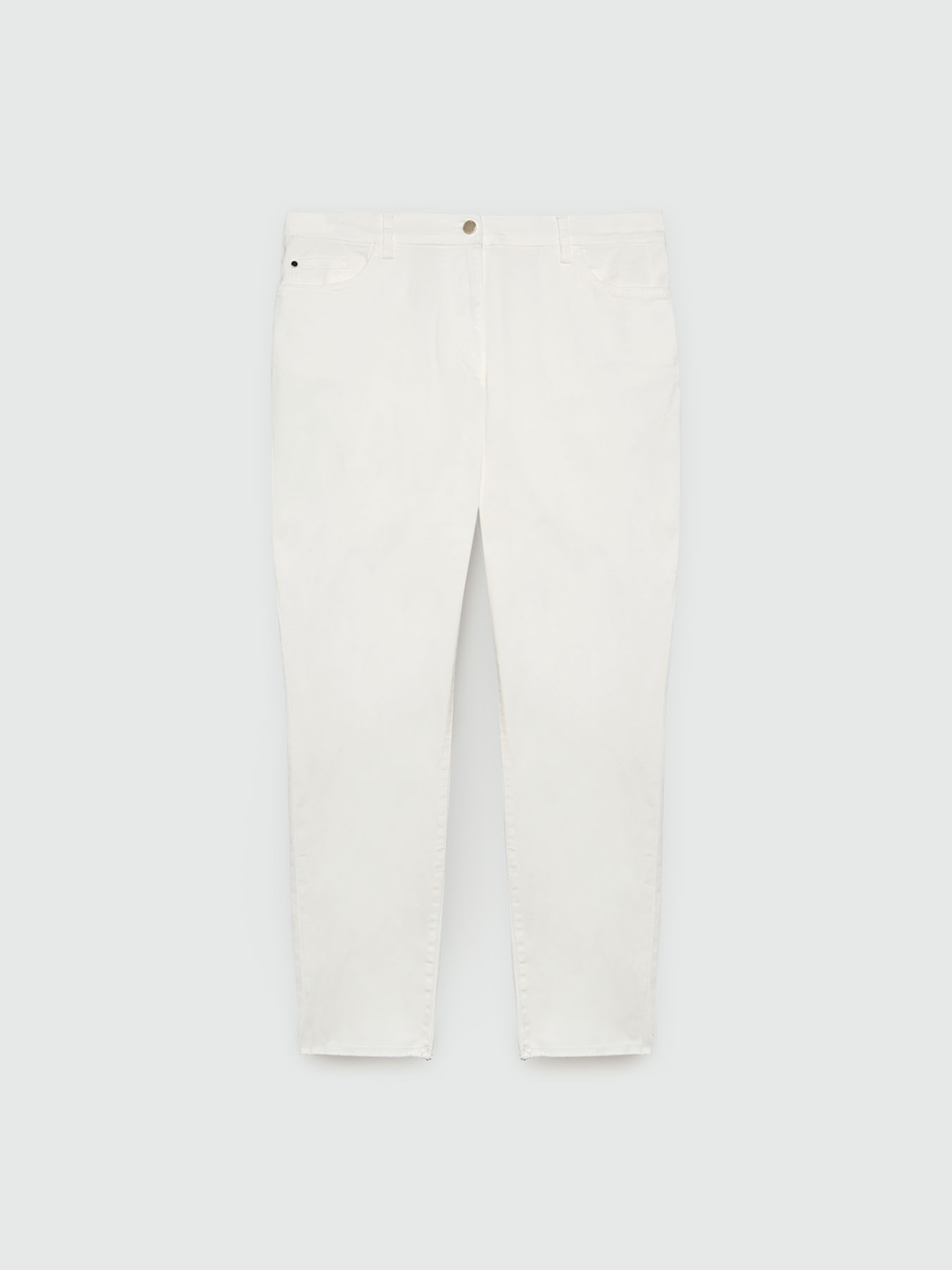 Pantalon skinny en coton image number 4
