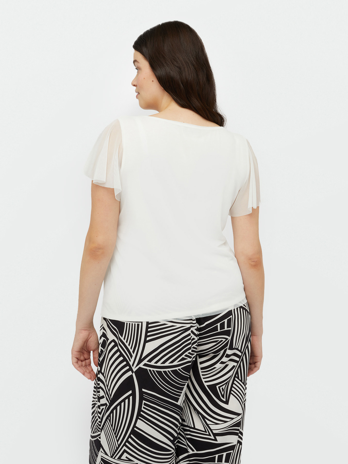 T-Shirt aus T&uuml;ll image number 1