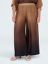 Palazzo-Hose aus Satin mit Farbverlauf image number 0