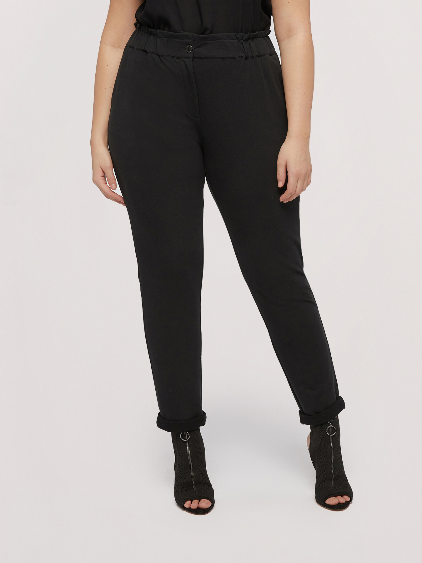 Pantaloni in punto milano image number 2