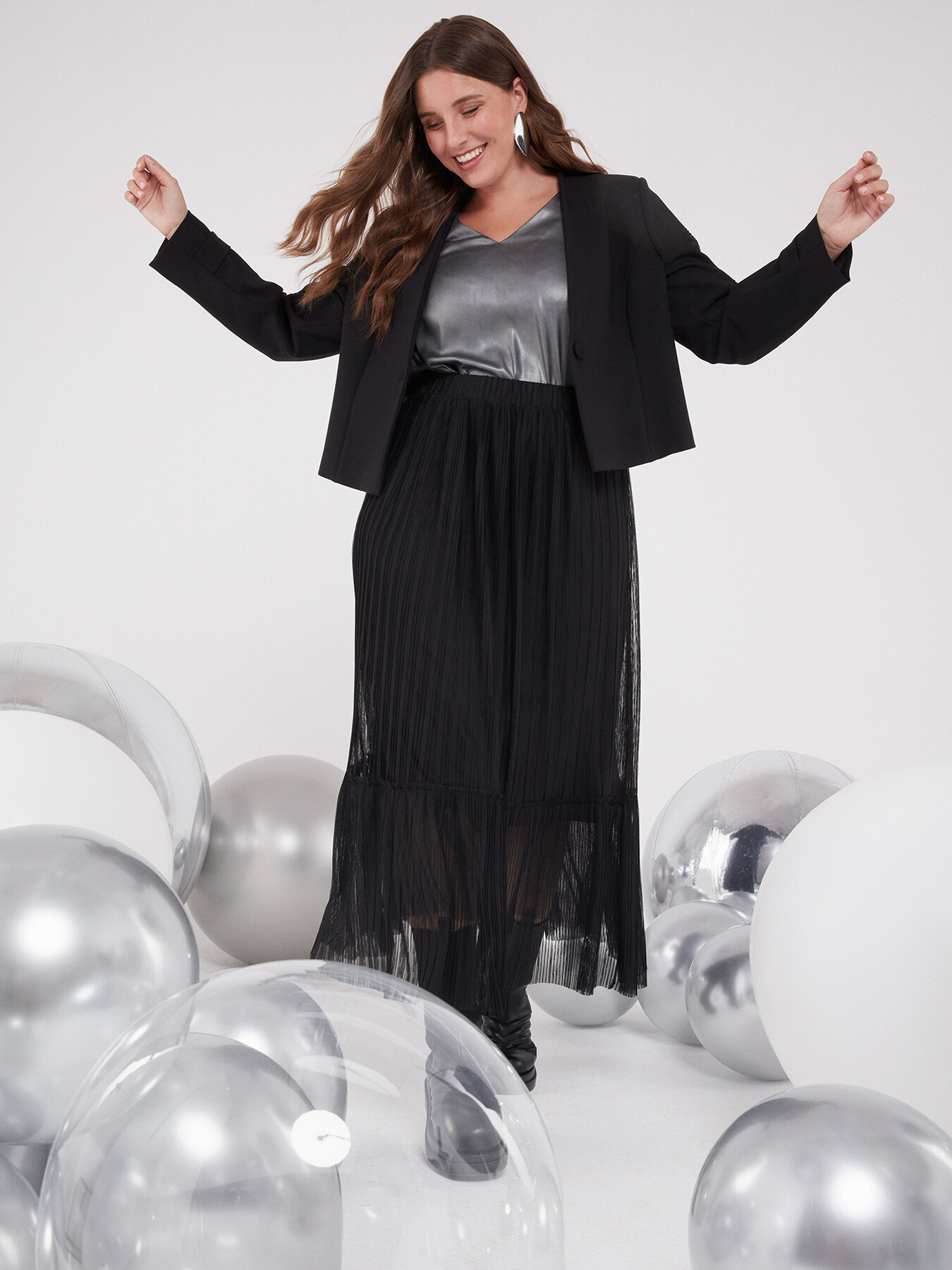 Gonna lunga in tulle image number 1