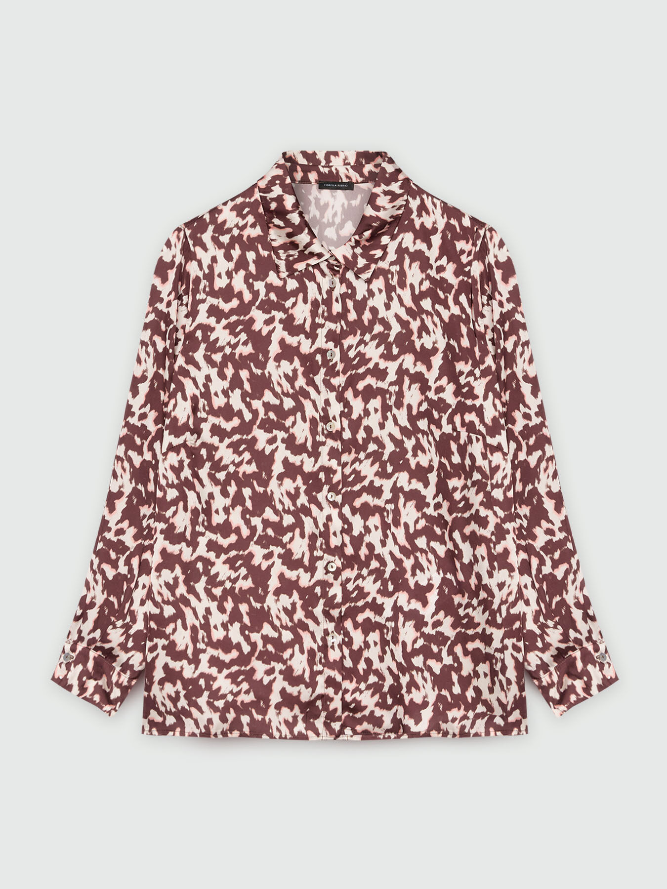 Hemdbluse mit Leopardendruck image number 4