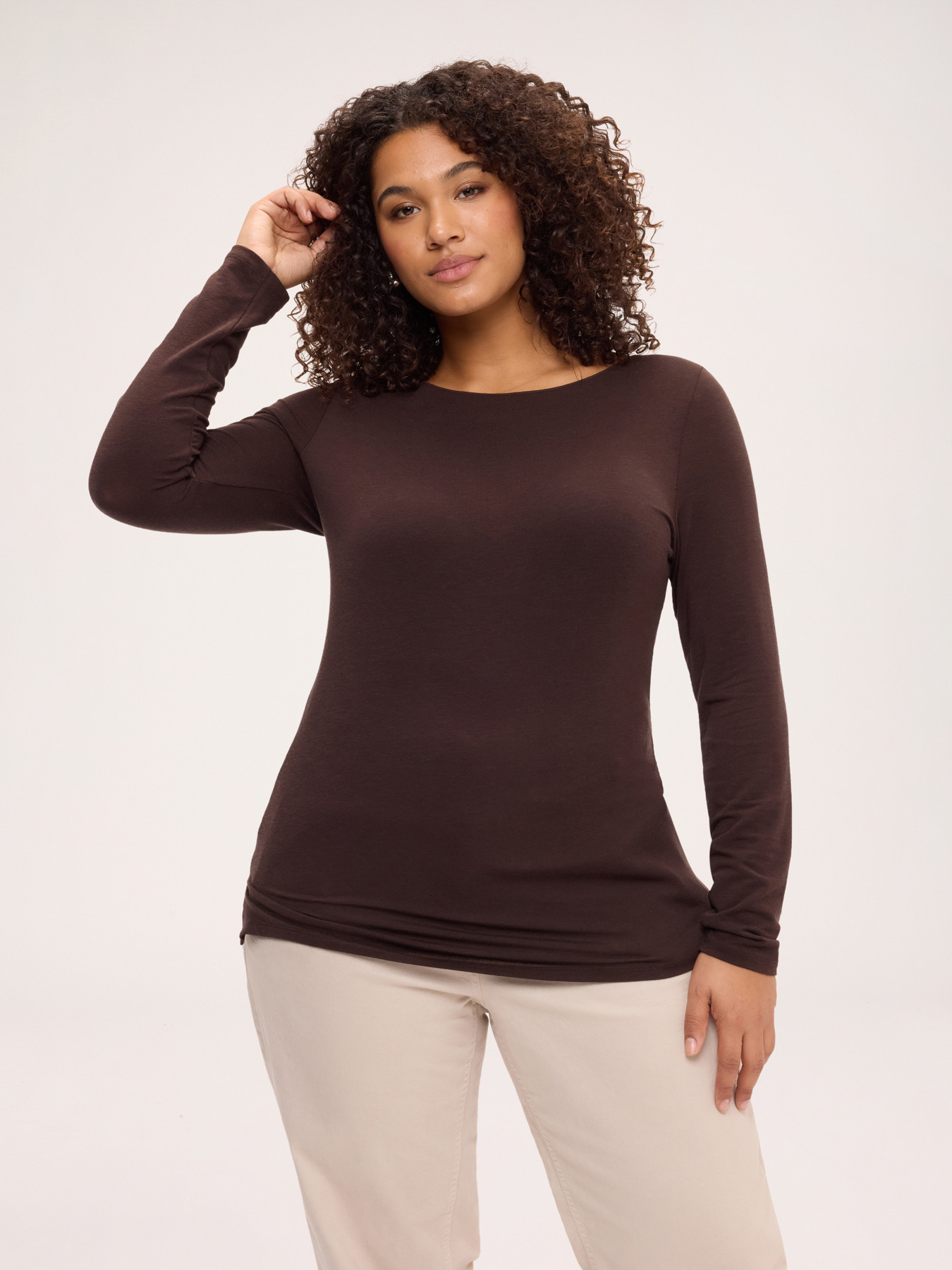 Pull second skin en m&eacute;lange de cachemire image number 0