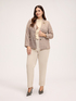 Blazer &agrave; carreaux avec broche teckel image number 2