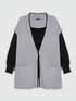 LENZING&trade; ECOVERO&trade; viscose two-tone cardigan image number 4