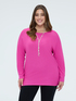 Rippenstrick-Pullover mit Kimono-&Auml;rmeln image number 2