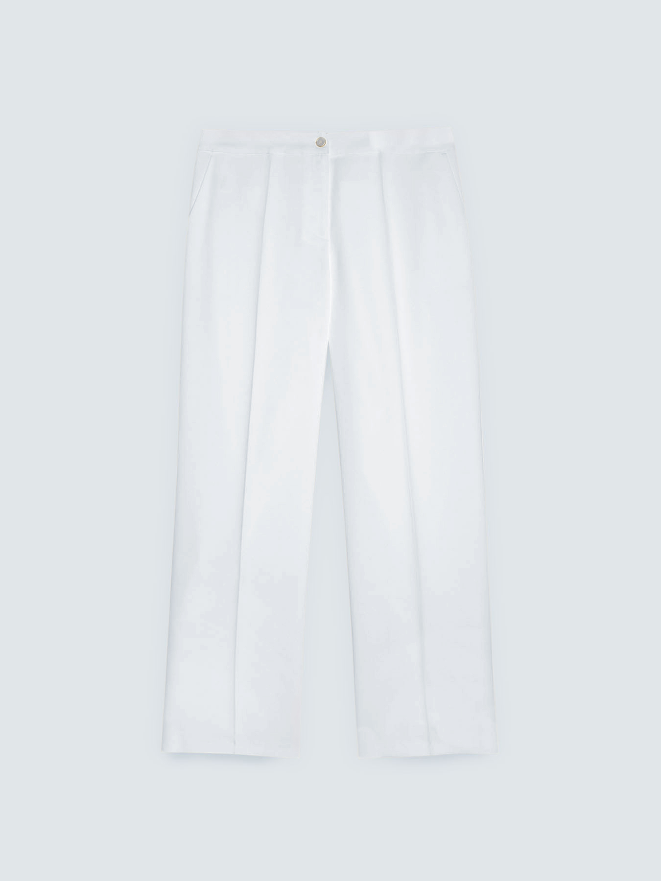 Wide Leg Trousers in fluid stretch fabric image number 4