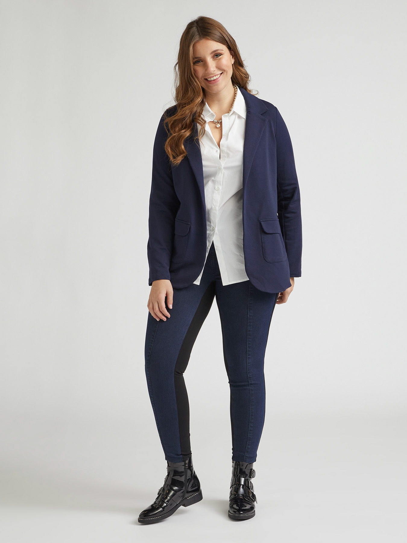 Jean skinny bi-mati&egrave;re image number 0